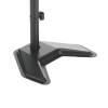 Sbox LCD-F012-3 stovas monitoriui, 17–32″, 10 kg, 100x100, juodas