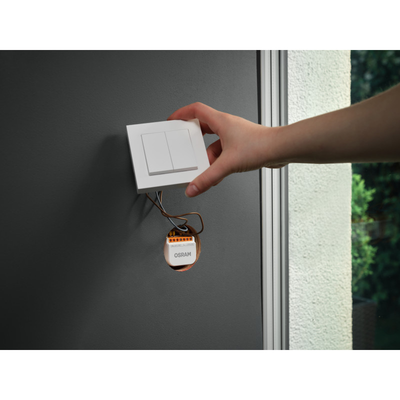 Osram SMART+ WiFi perjungimo modulis, 2 kanalai, baltos spalvos