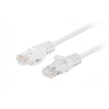 Lanberg PCU5-20CC-0050-W CAT.5E UTP tinklo kabelis, 0,5 m, baltas (10 vnt.)