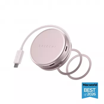 Satechi OntheGo ST-POTG5P adapteris su keliomis jungtimis (5 viename), Blush