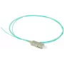 ACT RL8695 SC pigtail optinis kabelis, 1 m, OM3, LSZH, aqua