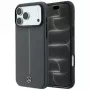 Mercedes Leather Semi Wrap with Iconic Line MagSafe dėklas, tinkantis iPhone 18 Pro Max / 17 Pro Max, antracito