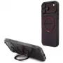 Mercedes AMG IML Double Layer Urban Line telefono dėklas su Ring Stand ir MagSafe, iPhone 18 Pro Max / 17 Pro Max, bordo
