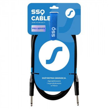 SSQ JMPJMP2 Pro 6,3 mm mono Jack – 6,3 mm mono Jack laidas su Neutrik jungtimis, ilgis 2 m