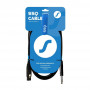 SSQ XLRJS5 garso laidas su XLR lizdu ir 6,3 mm stereo Jack, ilgis 5 m