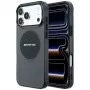 Mercedes AMG00131 išmaniojo telefono dėklas iPhone 18 Pro Max / 17 Pro Max, IML Transparent Bicolor Block, MagSafe, juodas
