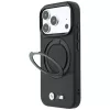 BMW BMW001325 išmaniojo telefono dėklas iPhone 18 Pro Max / 17 Pro Max, Kevlar Ring Stand 360, MagSafe, juodas