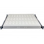 Alantec SA-PW-19-1U-370-4-S pilka 19" 1U ištraukiama lentyna spintai, gylis 370 mm