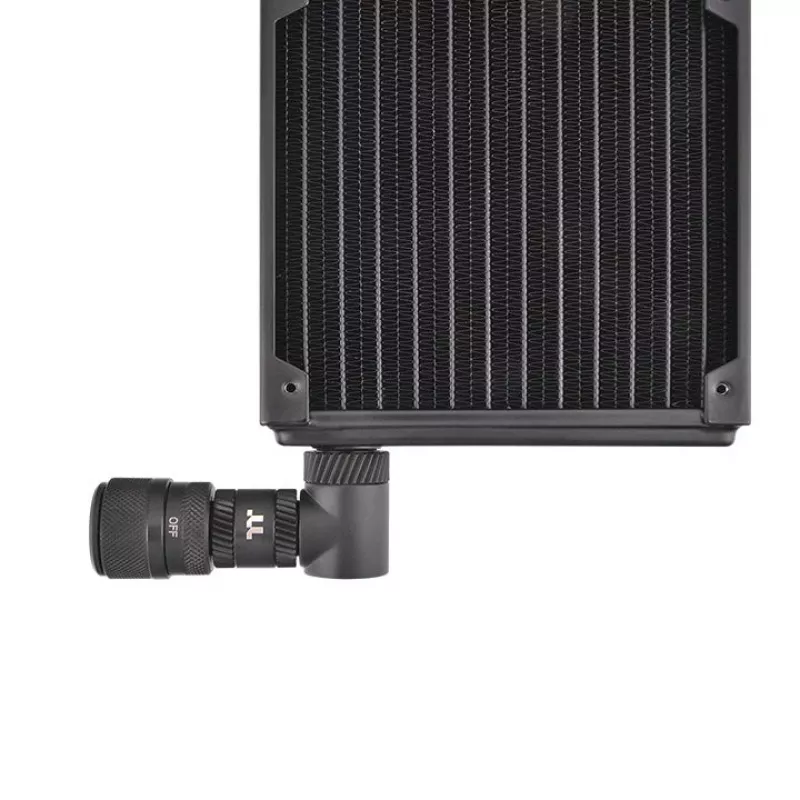 Thermaltake Pacific SF ilginamoji jungtis išorinis–išorinis sriegis CL-W391-CU00MK-A, 30 mm, matinė juoda, DIY LCS