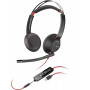 Poly Blackwire 5220 (207586-201) ausinės