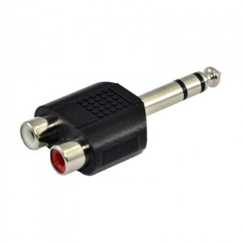 SSQ HA7 adapteris: 2 x RCA lizdai – stereo 6,3 mm jungtis