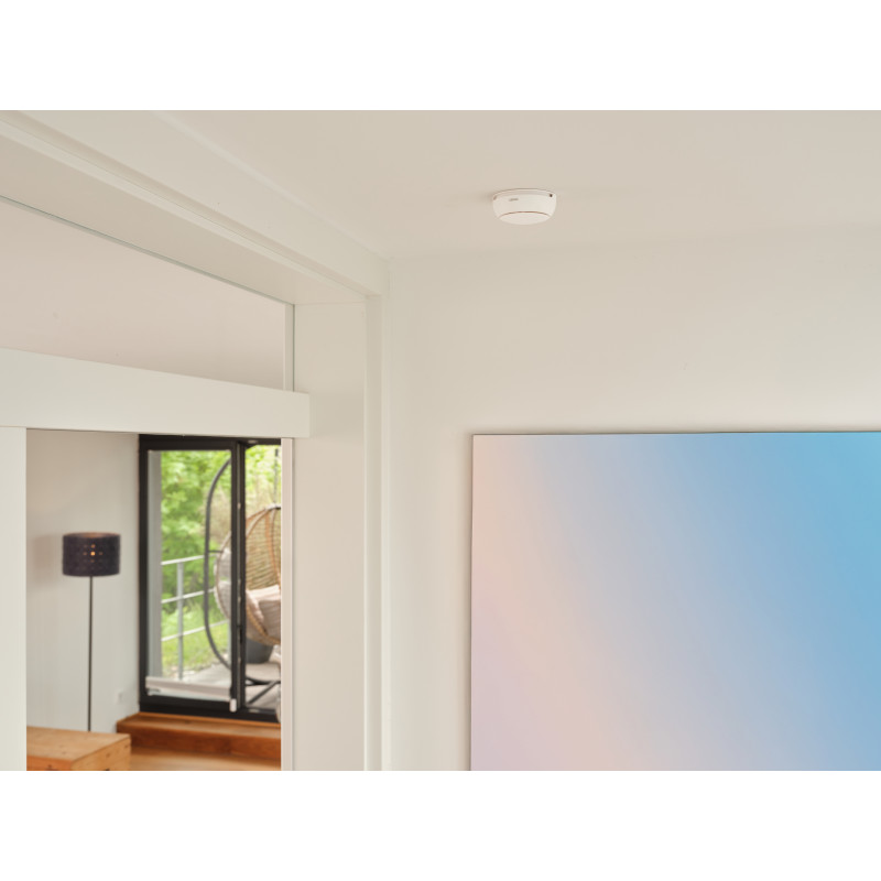 Osram SMART+ Wi-Fi dūmų signalizatorius, baltos spalvos