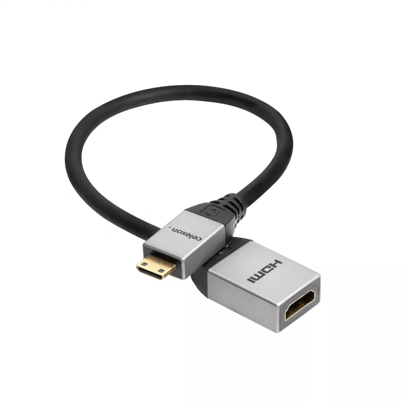 celexon Mini HDMI M/F perėjimas su Ethernet, 2.0a/b, 4K, Professional