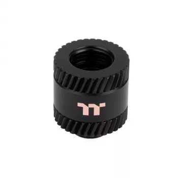 Thermaltake Pacific SF 20 mm tarpinė jungtis-ilgintuvas (lizdas–kištukas), matinė juoda, CL-W392-CU00MK-A