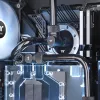 Thermaltake Pacific SF 20 mm tarpinė jungtis-ilgintuvas (lizdas–kištukas), matinė juoda, CL-W392-CU00MK-A