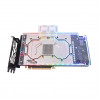 Thermaltake Pacific V-RTX 4080 Plus vandens blokas vaizdo plokštei