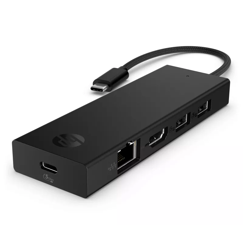 HP USB-C 4K HDMI šakotuvas, nešiojamasis (BR1U3AA#ABB)