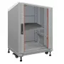 IT-BUDGET tinklo spinta 19 colių SRK 90ITB19SRK1266GG, 12 U, 600x600 mm, šviesiai pilka