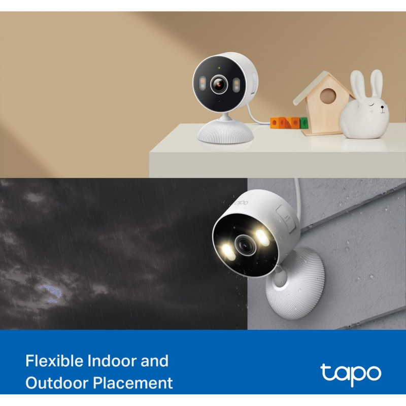 TP-Link Tapo C113 3 MP Wi-Fi saugos kamera, naudojama viduje ir lauke