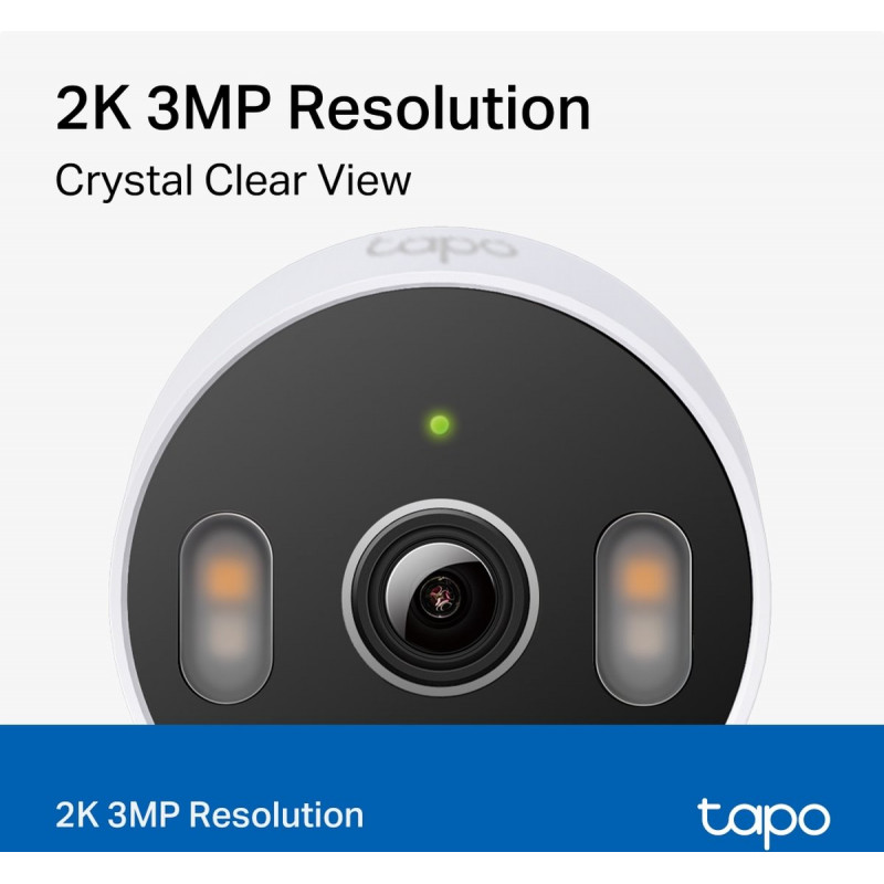 TP-Link Tapo C113 3 MP Wi-Fi saugos kamera, naudojama viduje ir lauke