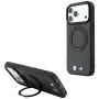 BMW Kevlar Ring Stand 360 MagSafe telefono dėklas iPhone 18 Pro / 17 Pro, antracitinis
