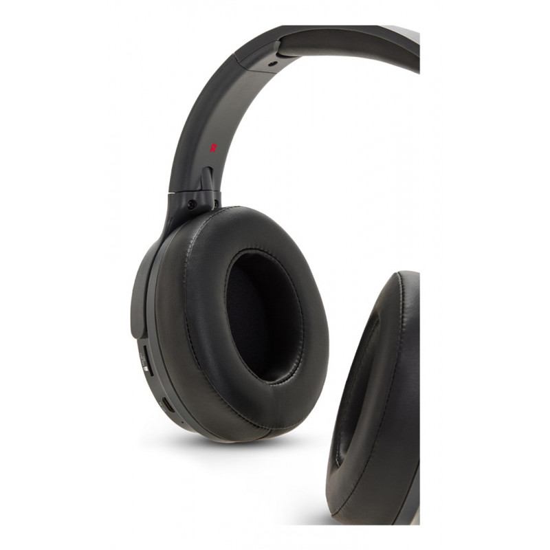 Aiwa HST-250BT pilkos spalvos belaidės ausinės, su mikrofonu, 3,5 mm, Bluetooth 5.0