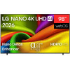 LG 98NU900B6LB 4K Nano LED televizorius, 98 colių