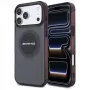 Mercedes AMG00130 AMG IML Transparent Bicolor Block MagSafe apsauginis dėklas iPhone 18 Pro Max / 17 Pro Max, juodas / bordo