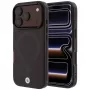 BMW Sign Frosted IML & Metal Logo MagSafe apsauginis dėklas iPhone 18 Pro Max / 17 Pro Max, bordo spalvos