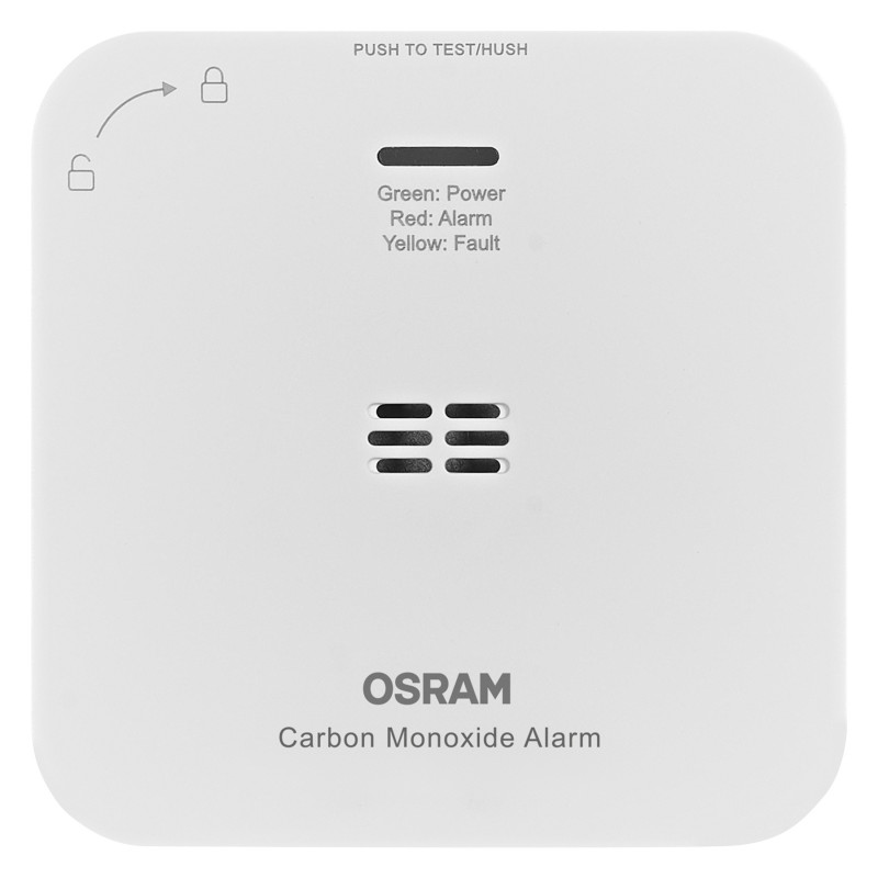 Osram SMART+ WiFi CO dujų (anglies monoksido) detektorius, baltas