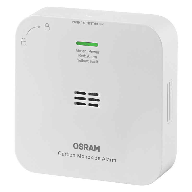 Osram SMART+ WiFi CO dujų (anglies monoksido) detektorius, baltas