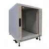 IT-BUDGET 19 colių tinklo įrangos spinta SRK, 12 U, 600x600 mm, šviesiai pilka, sumontuota, 99ITB19SRK1266GGNM