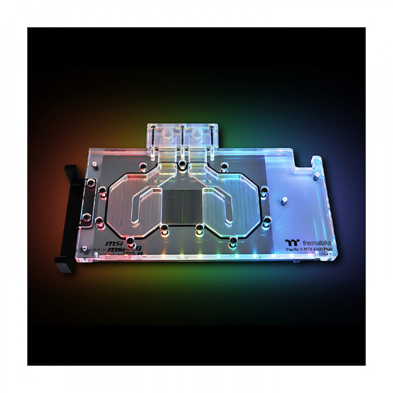 Thermaltake Pacific V-RTX 4090 Plus grafikos plokštės vandens aušinimo blokas, CL-W388-PL00SW-A