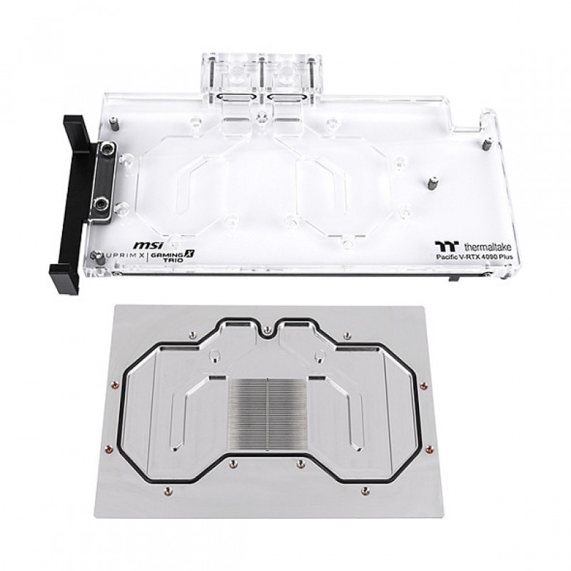 Thermaltake Pacific V-RTX 4090 Plus grafikos plokštės vandens aušinimo blokas, CL-W388-PL00SW-A