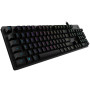 Logitech G512 mechaninė žaidimų klaviatūra su laidu, LIGHTSYNC, Šiaurės šalių išdėstymas