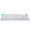 Logitech G316 X 75 mechaninė žaidimų klaviatūra su laidu, taktilinė, balta, US International