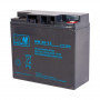 UPS akumuliatorius MPL Power Elektro MW Power MW 20-12, AGM, nereikalaujantis priežiūros, 12 V 20 Ah, juodas