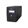 Alantec AP-BK800-02 UPS nepertraukiamo maitinimo įrenginys 800VA/480W, Tower, LCD, 2× CEE 7/3, USB, VRLA 1×9Ah
