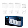 Cudy M1200 2.0 AC1200 Mesh Wi-Fi sistema, 3 vienetų komplektas