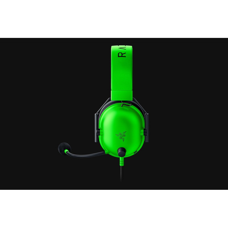 Razer BlackShark V2 X žalios ausinės, RZ04-03240600-R3M1