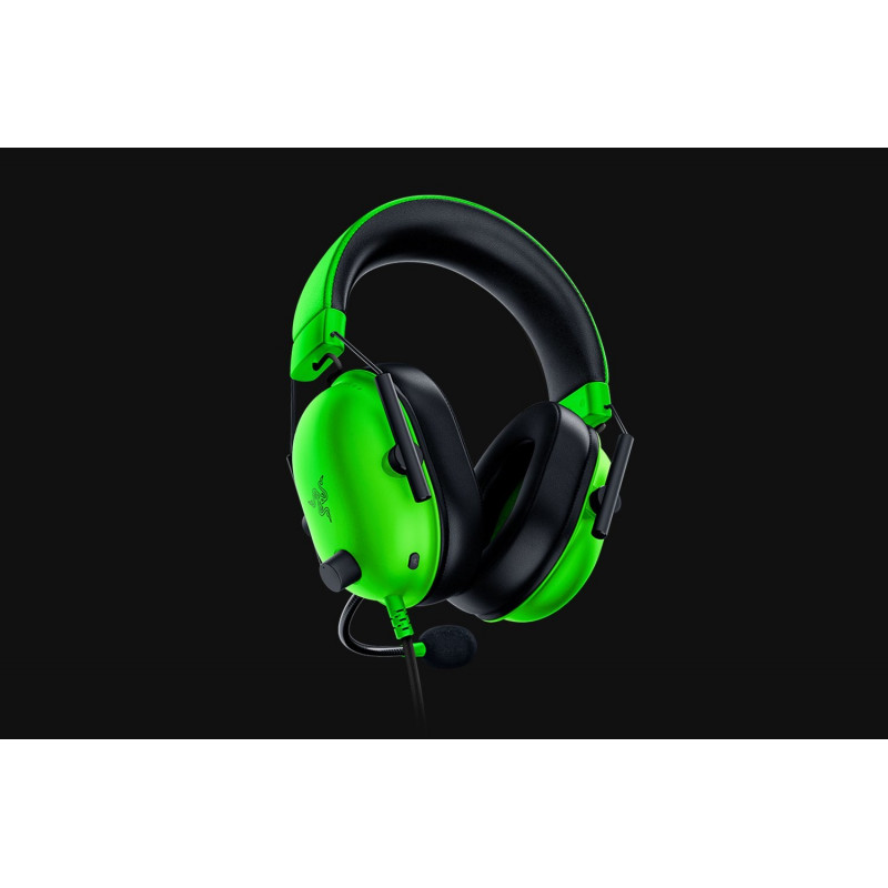 Razer BlackShark V2 X žalios ausinės, RZ04-03240600-R3M1
