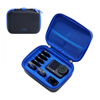 Telesin DisAdv S7-BAG-02BK EVA dėklas-krepšys kamerai DJI Osmo Action 6, juodas