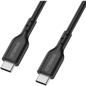 OtterBox Standard USB-C jungiamasis laidas į USB-C 78-81366, 1 m, greitam įkrovimui, juodas
