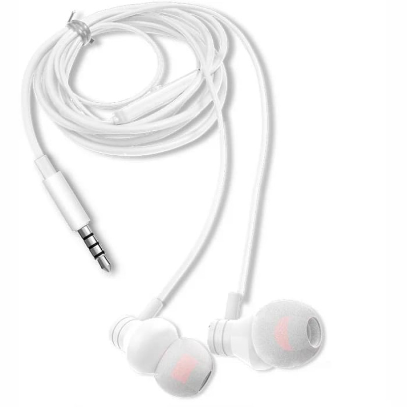 AIWA ESTM-50WT vidinės stereo ausinės su mikrofonu, baltos