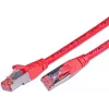 Wirewin PKW-PIMF-KAT6 1.0 RT RJ45 komutacinis kabelis, Cat6, S/FTP, LSOH, raudonas