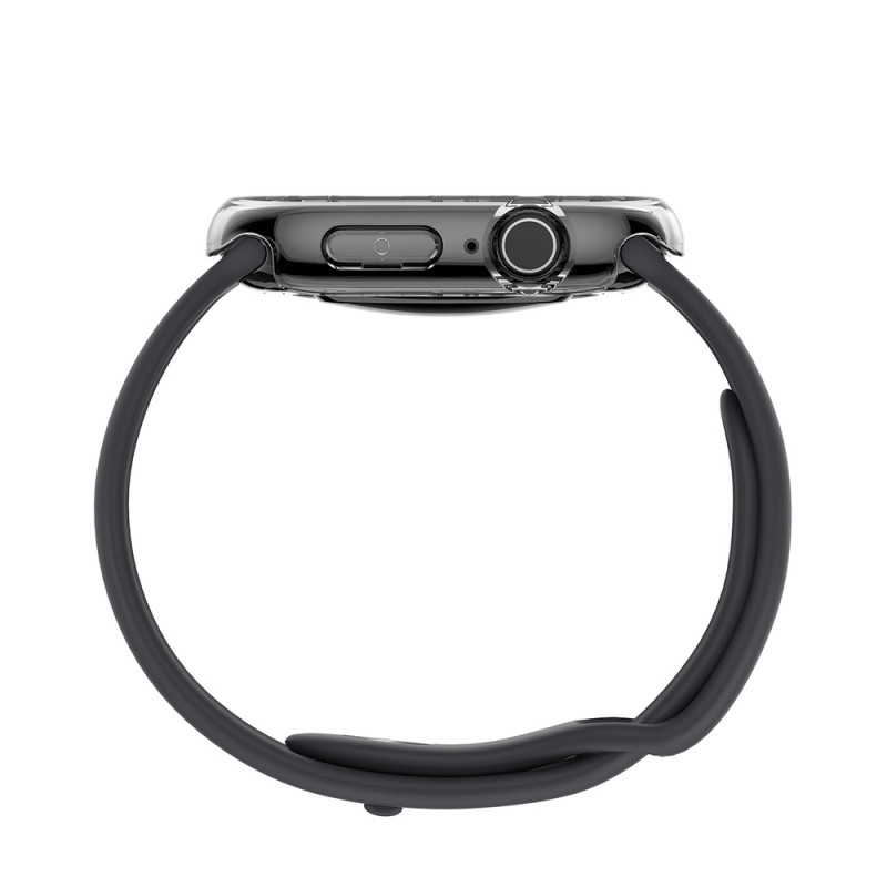 AmazingThing Minimal Case skaidrus dėklas, skirtas Apple Watch 46 mm
