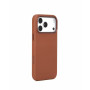 Mujjo Troubadour odinis dėklas Apple iPhone 18 Pro Max / 17 Pro Max telefonui, MagSafe, šviesiai rudas