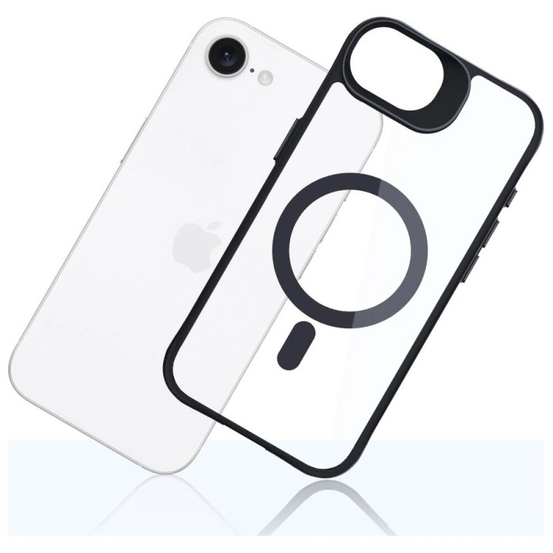 3MK Satin Armor MagCase permatomas telefono dėklas Apple iPhone 17e / 16e