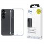 3mk Just20g Clear Case dėklas Samsung Galaxy S25+, skaidrus