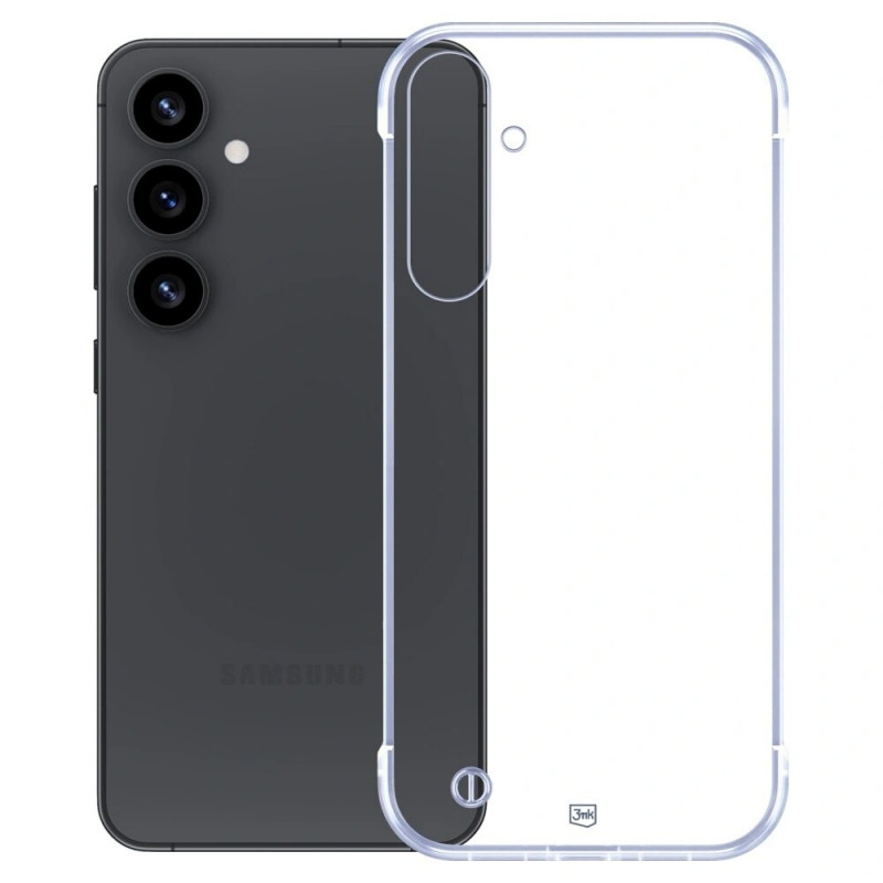 3mk Just20g Clear Case dėklas Samsung Galaxy S25+, skaidrus